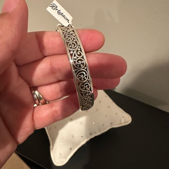 Brighton Brand New Love Affair Silver Bangle - Picture 3 of 3